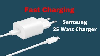 Samsung 25 Watt Fast Charger with Type C to Type C Cable | Salman Khan