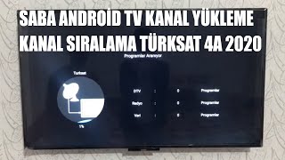 SABA ANDROİD TV KANAL YÜKLEME KANAL GÜNCELLEME 2022 #saba #profilo #telefunken