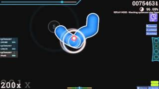 Futari no Kimochi no Honto no Himitsu - Yasuna to Sonya [osu! replay] | DT |