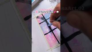 Easy Watercolor Panting Tutorial 😊😎😎 #art #shorts #viral