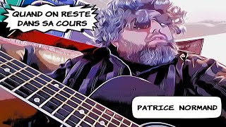 MMessage de Patrice Normand