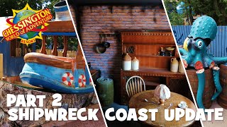 Chessington World of Adventures - Shipwreck Coast (On Site) Construction Update - Part 2