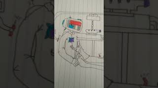 Drawing come back Human Elektrik vs skibidi toilet