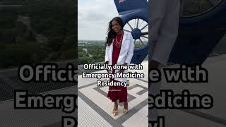 I graduated from Emergency Medicine Residency!