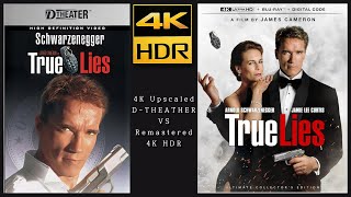 True Lies (1994) Upscaled D-Theater 4K VS Remastered 4K HDR  • Compare picture quality