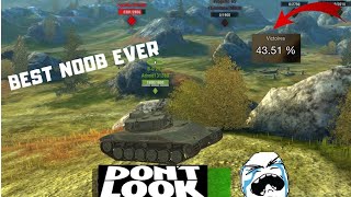 Wot Blitz // WORST player EVER