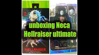 unboxing Neca Hellraiser ultimate