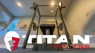 Titan Fitness T-3 Rack Assembly/Demo/Review