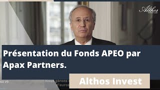 Apax Partners présente le Fonds de Private Equity APEO