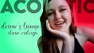 olivia rodrigo - driver's license (cover)