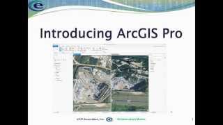 Introducing ArcGIS Pro Webinar Recording