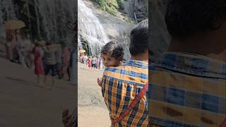 Baby 👶 at Waterfalls #babyontrip #babytravel #babytraveller #cutebaby #baby