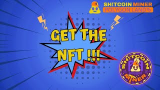 Get the nft !!! POLYGON LAND UP TO 3.5% DAILY APR STATIC CRYPTO MINER