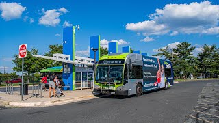 Montgomery County Transit Ride On Extra 2017 Low Floor Gillig Advantage Diesel BRT PLUS #44064D