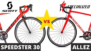 Specialized Allez vs Scott Speedster 30