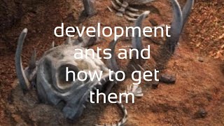 The Ants: Underground Kingdom- development ants and how to get them