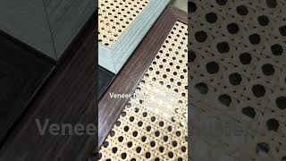 Veneer glass shutter profiles #trending #veneer #wardrobe #leather #interior #unique #shutters