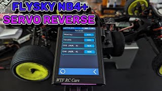 Flysky NB4+ servo reverse guide