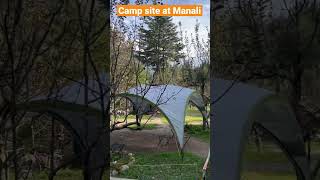 My camp site at Manali - Beas river front | Upcoming trek vlog | Telugu traveller