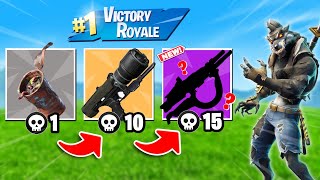 Pro Gamer Does the IMPOSSIBLE: Fortnite Player Loot ONLY Challenge!