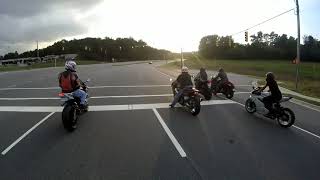 Greensboro NC Sonic group ride 7/29/18