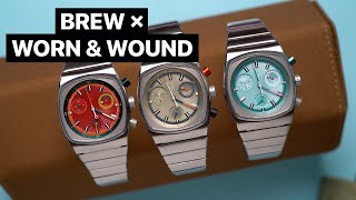 Brew × Worn & Wound Metric Chrono Regulators