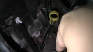 Ford Ranger 3.0 oil filter change tip