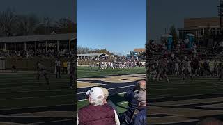 Bloomburg Huskies KJ Reily to Jerry Griffen-Batchler touchdown vs Shepherd Rams #football #ncaa