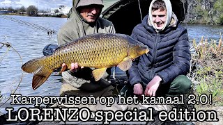 Karpervissen op het kanaal 2.0! Maart tot begin april 2022 & WIN EEN VLOG Lorenzo special edition