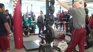 Temple Pro Day 2014: Intense Weight Room Action