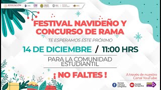 FESTIVAL NAVIDEÑO Y CONCURSO DE RAMA