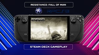 Resistance: Fall of Man Online RPCS3 - Steamdeck Gameplay - SteamOS