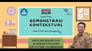 Demonstrasi Kontekstual Modul 1.3 Visi Guru Penggerak