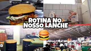 ROTINA NA NOSSA LANCHONETE(DELIVERY)