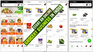 Start an Online Grocery Store in India during Lockdown, Super Market, Super Bazaar