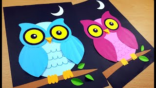 How to make an Owl Crafts for Kids