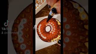 let's diamond paint this chocolate covered donut together! #diamondpainting #relaxing #satisfying