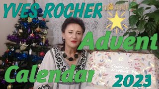 Deschidere calendar advent Yves Rocher 2023