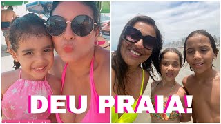 VLOG: PASSAMOS UM FINAL DE SEMANA COM AS CRIANÇAS NA PRAIA | Selma Rocha