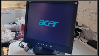 Acer AL1714 ACER LCD Monitor - Is This Classic Gaming Monitor Worth $5 - Review