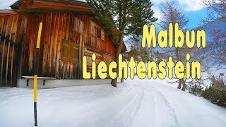 Liechtenstein / Malbun | Walk in the first snow this winter 2022