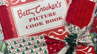 Christmas Junk Journal Flip Through-Christmas cooking-2 Journals Available for purchase