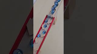 Marble Run Race ASMR HABA wave slope part69 #marblerun #マーブルラン #shorts