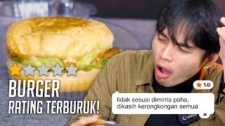 GAK KETELEN! BURGER, HOTDOG, STEAK, RATING TERBURUK! #MARUK EPS #22