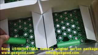 Original package Sony VTC5A 2600mAh 30A real highest 18650 power battery from Geegood