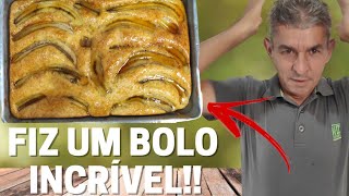 Como fazer um Bolo de Banana com Calda Caramelizado!!!