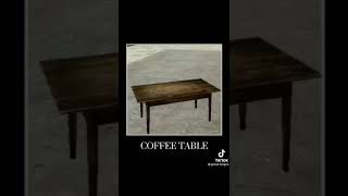 COFFEE TABLE.