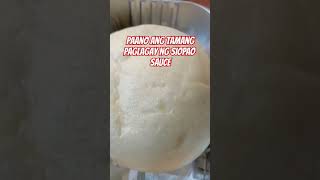 TAMANG PAGLAGAY NG SIOPAO SAUCE #shorts #food #ggmsvlog #siopao #sauce #foodie