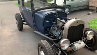 1928 Model A 276” Flathead V8, Saturday Morning Startup