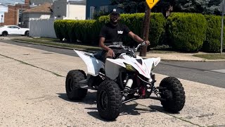 Tinting yfz450 head lights